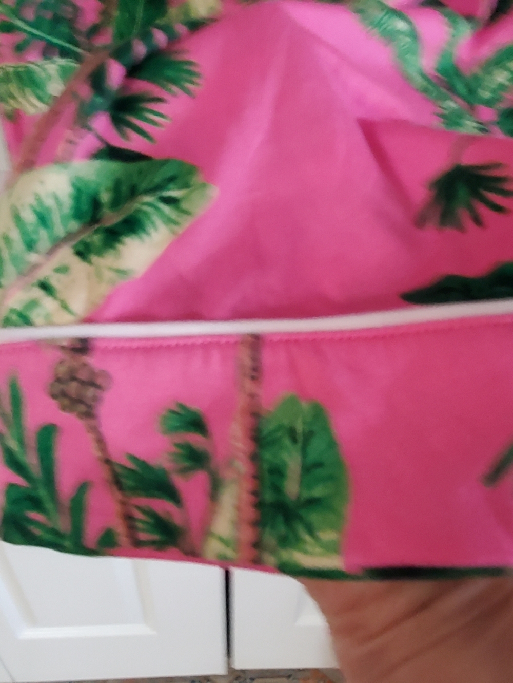 Room Service Med 2 Piece Pj Set Tropical Lightweight - Picture 9 of 11